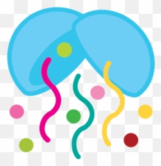 Confetti Ball - Coqui Thau Emoji,Beach Ball Emoji