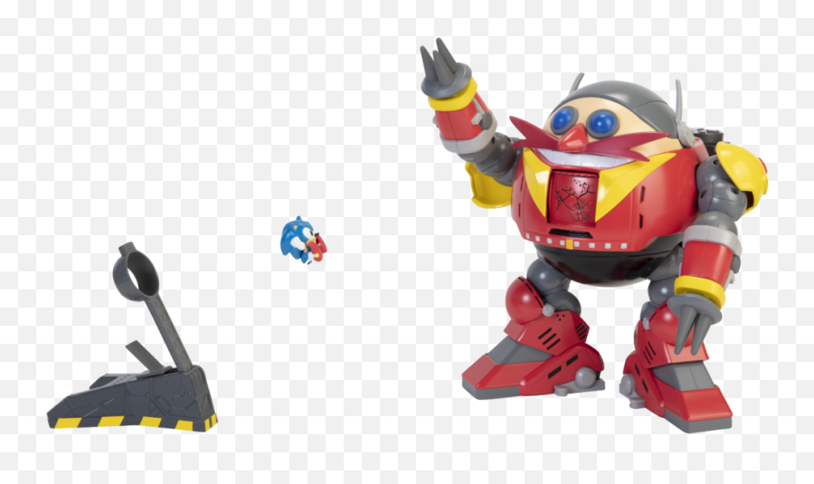 New Games New - Giant Eggman Robot Battle Set Emoji,Sonic Small Robot Emotion