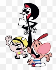 Check Out This Transparent Billy Mandy And The Grim Reaper - Grim Adventures Of Billy And Mandy Emoji,Grim Reaper Emoticon Facebook