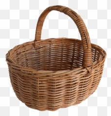 Picnic Basket Png Transparent Image - Oval Wicker Baskets Emoji,Basket Emoji Png