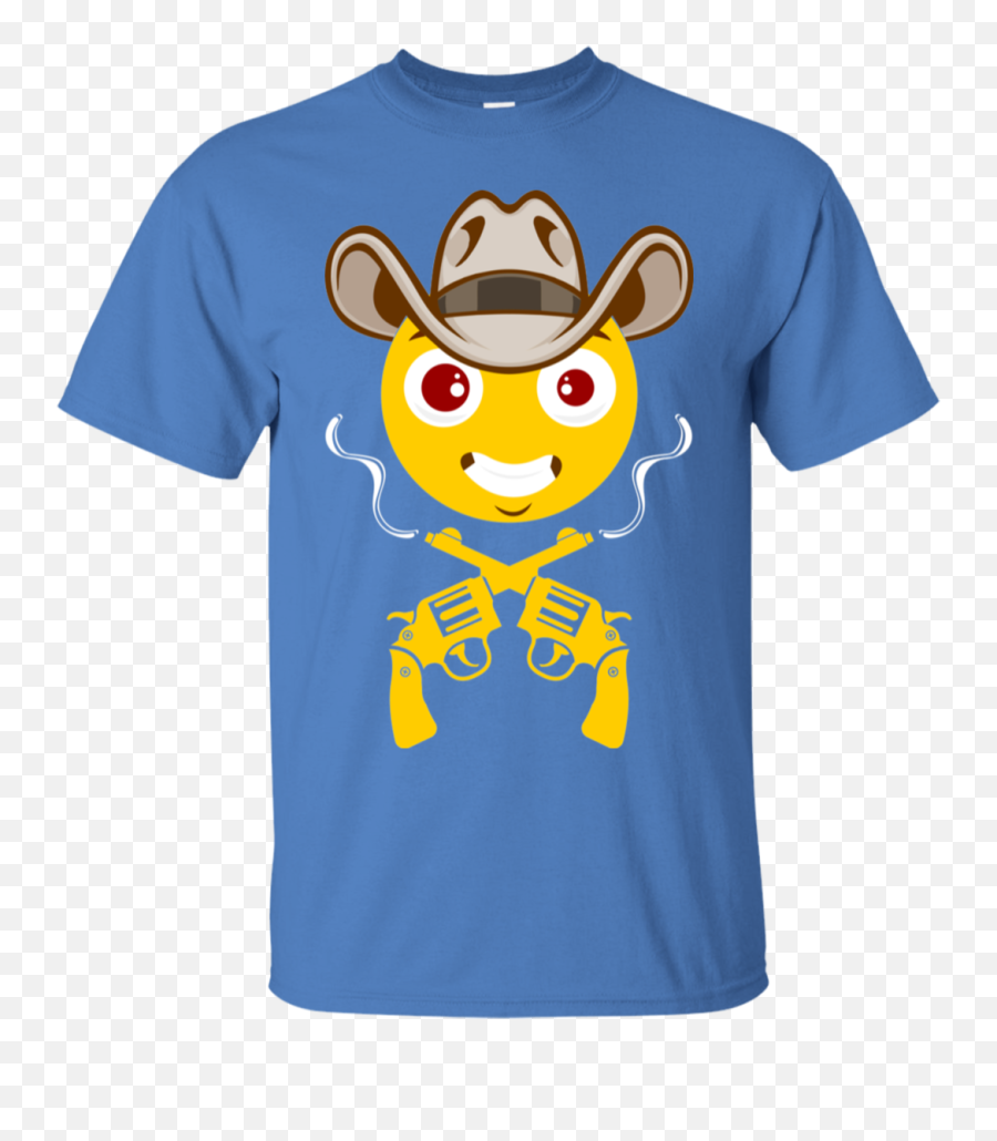 Cowboy Hat Emoji Tshirt Smiley Happy - Girl Scout Leader Shirt,Happy Cowboy Emoji