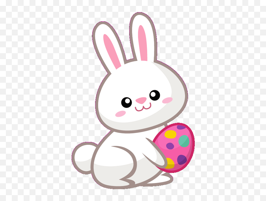 Top Egg Whites Stickers For Android - Cute Animated Cute Easter Bunny Gif Emoji,Rabbit Egg Emoji