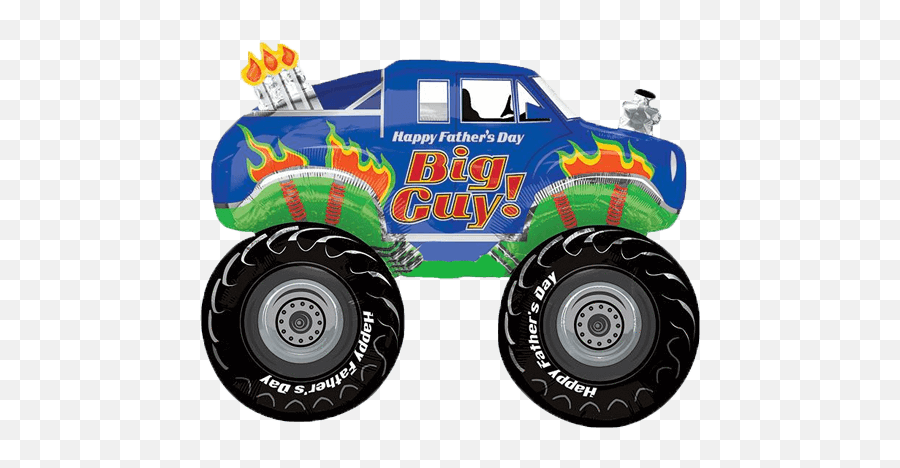 Shop Giant Monster Truck Happy Fathers - Happy Fathers Day Tryck Emoji,Monster Truck Emoji