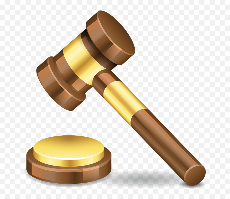 Gavel Clipart Cool Gavel Cool - Transparent Background Judge Hammer Emoji,Judge Hammer Emoji