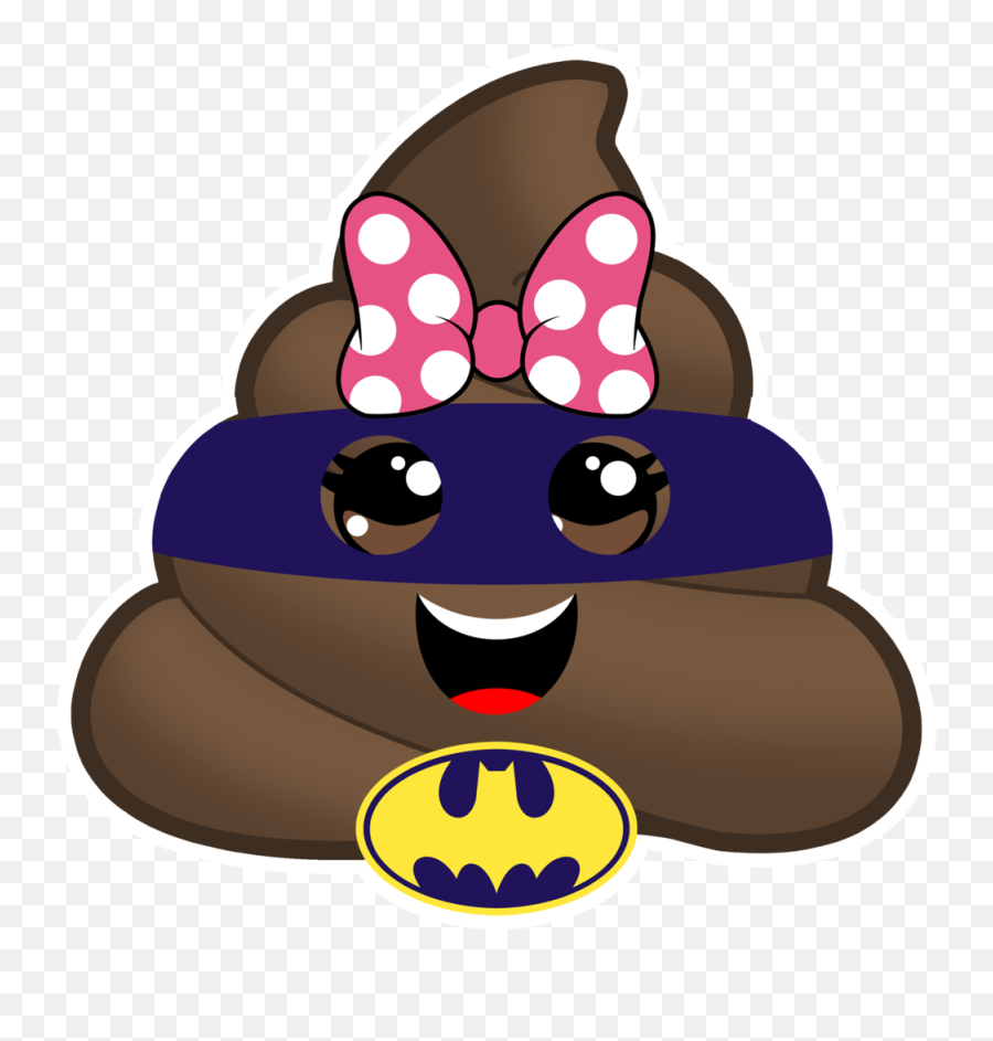 Bat Poop Emoji - Black And White,Bat Emoji