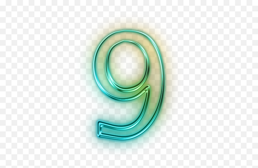 Neon Number Png Free Download Png Mart Emoji,Alphanumeric Text Emojis