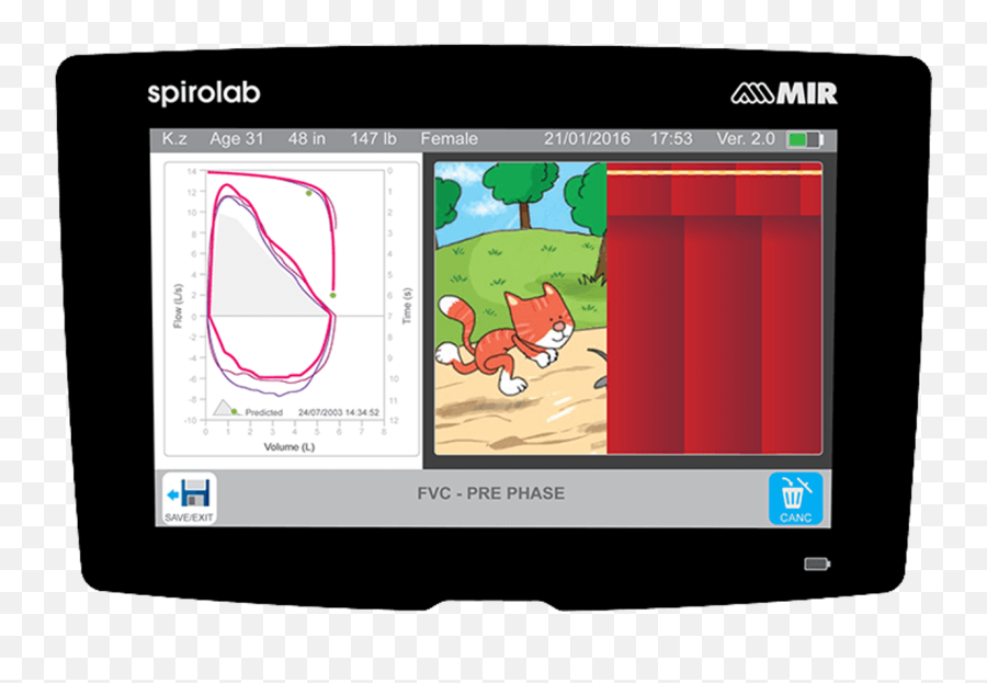 Spirolab Portable Desktop And Pc - Based Spirometer With Emoji,Messenger Lite Kiss Emoticon
