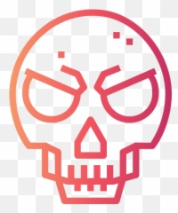 Skull - Free Halloween Icons Emoji,Scary Halloween Emoji Smileys With Hands