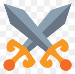Crossed Swords Antique Medieval Flat Design - Canva Emoji,Crossed Sword Emoji