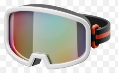 Premium Ski Goggles 3d Illustration Download In Png Obj Or Emoji,Ski Emoji And Glasses Emoji Meaning