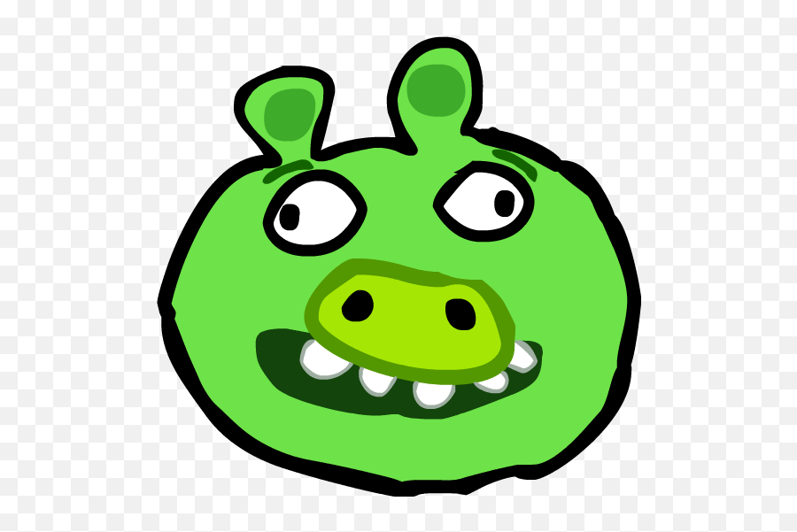 Bad Piggie Fan Art - Happy Emoji,Angry Bird Emoticon