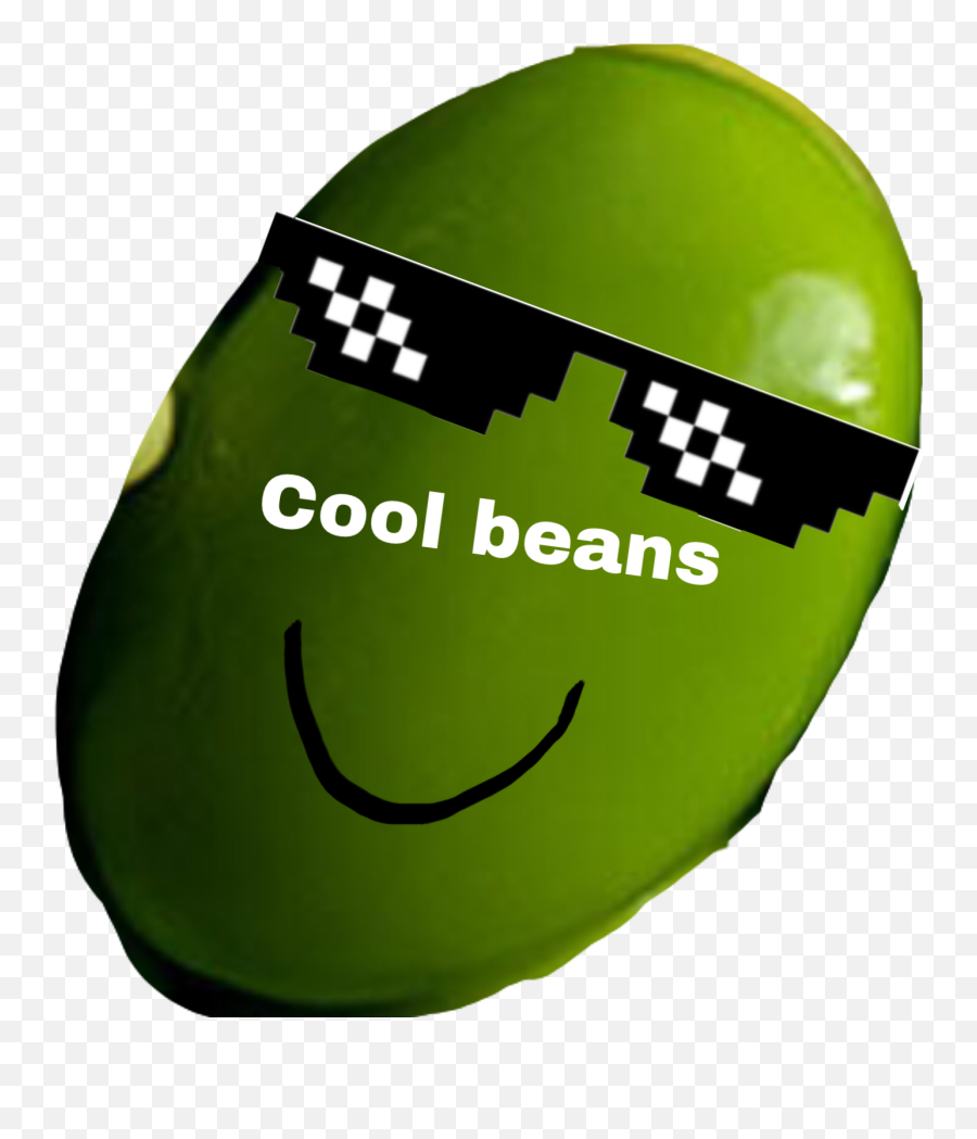 Beans Sticker Challenge - Happy Emoji,Cool Beans Emoji