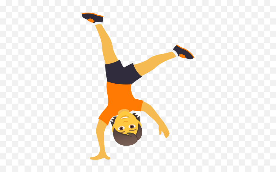 Emoji Person Doing Cartwheels - Cartwheel Emoji,Wheelchair Emoji