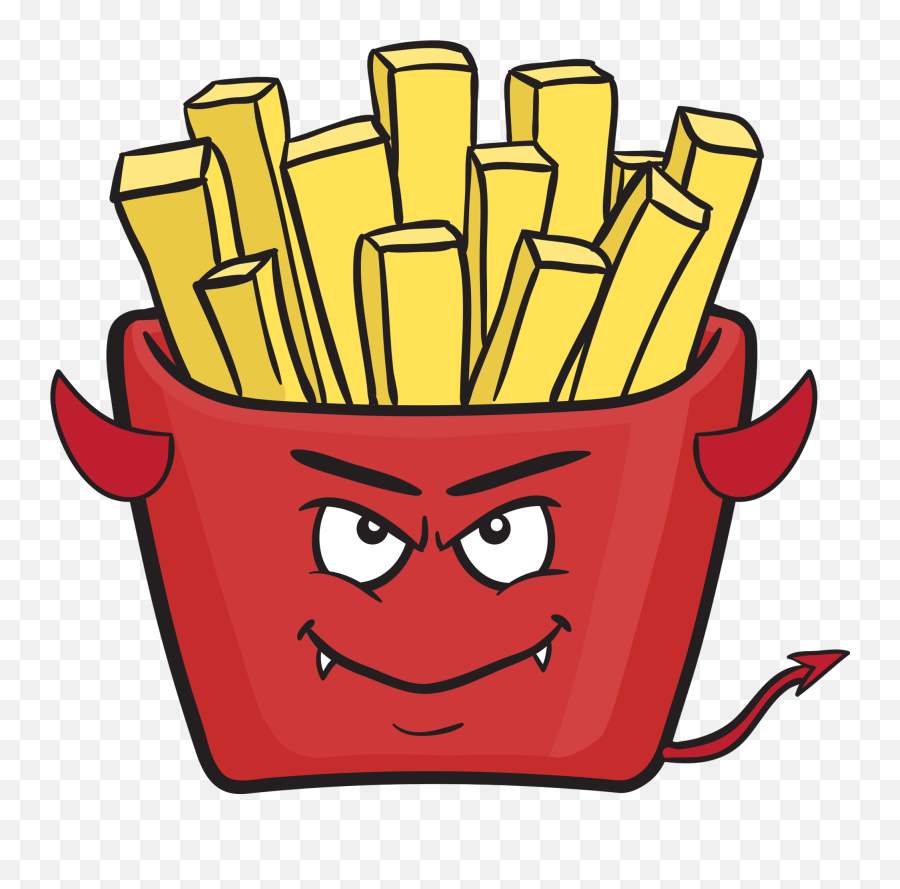 Download Hd Satan Clipart Devil Emoji - French Fries Clipart French Fries Emoji,Devil Emoji