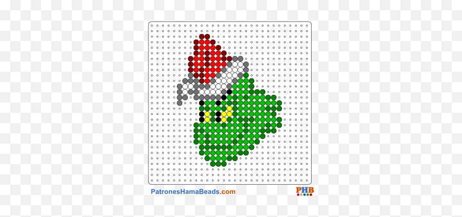 Zahid Beads - Pineapple Perler Bead Pattern Emoji,Pyssla Emoji