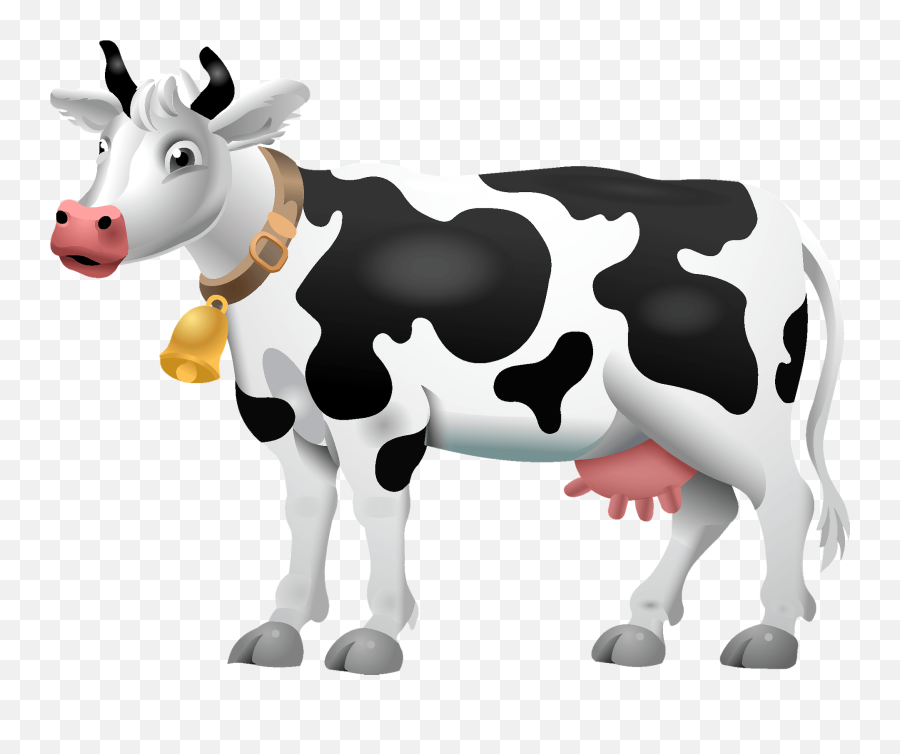 Cow Clipart Free Download Transparent Png Creazilla - Cow Clipart Emoji,Emoji 37 Bell