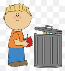 Kid Picking Up Trash Clip Art - Pick Up Trash Clip Art Emoji,White Trash Emoji