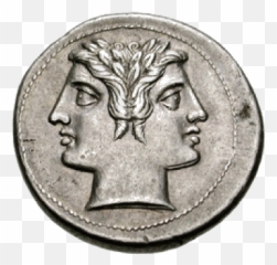 Happy New Years Warriors Of The Ruwach - Coin Janus Roman God Emoji,Roman God Of Emotion