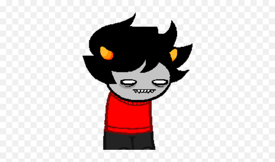 Kankri Vantas - Karkat Vantas Emoji,Cranky Pants Emoticon