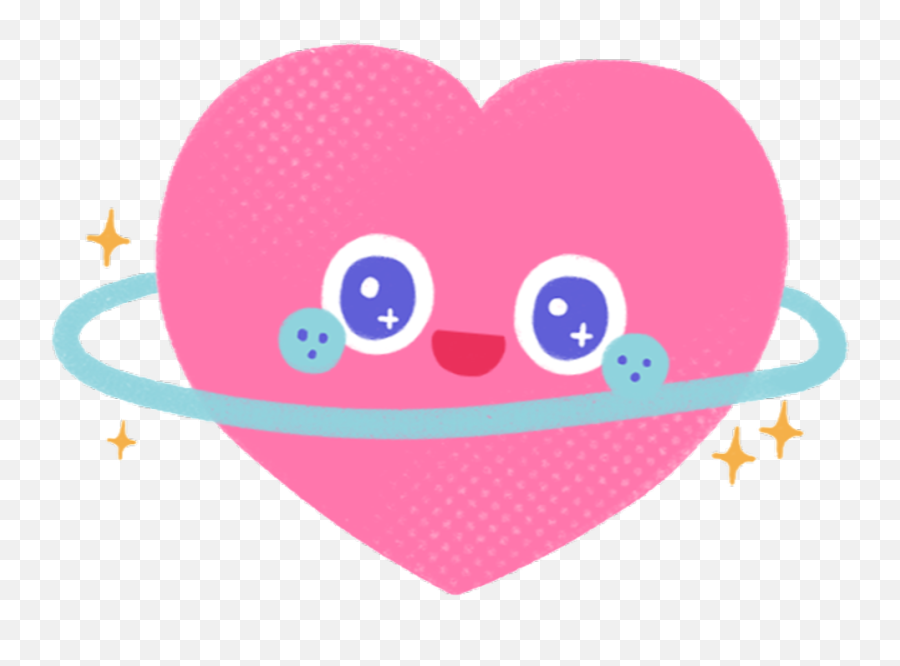 Kawaii Sticker - Heart Clipart Full Size Clipart 3790036 Transparent Background Kawaii Heart Png Emoji,Pastel Kawaii Emojis