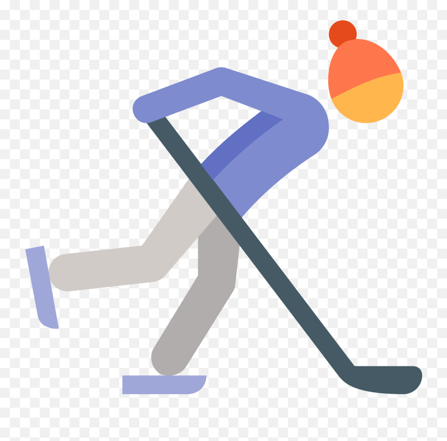 Ice Hockey Icon - Ice Hockey Stick Emoji,Hockey Emoji For Iphone
