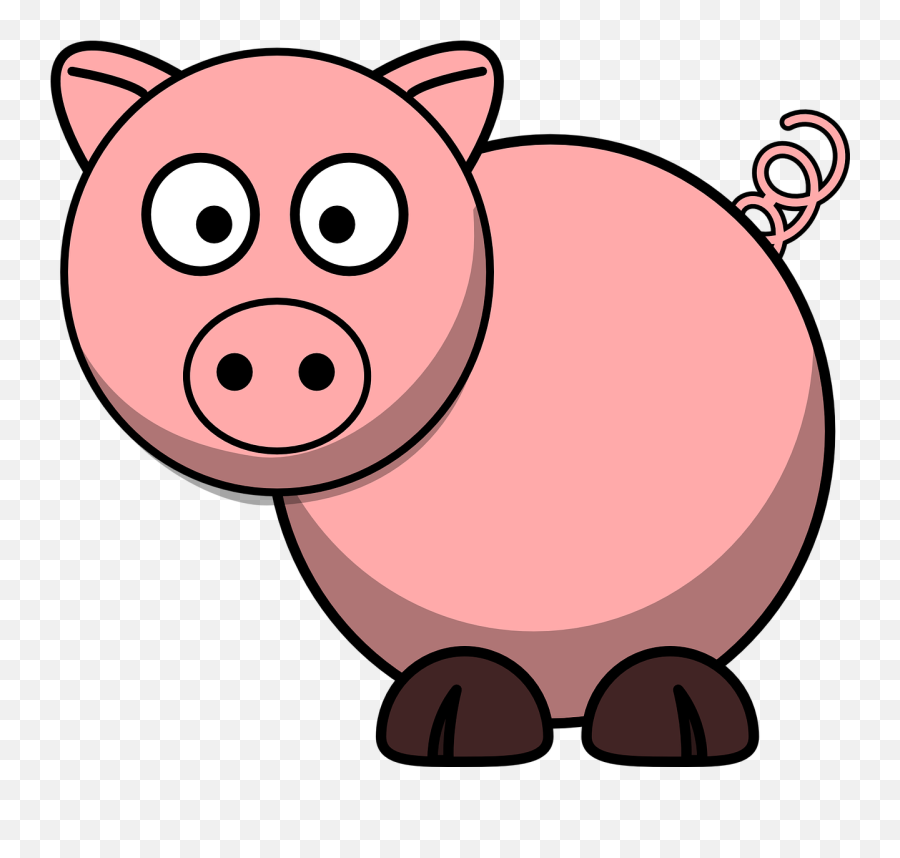 Clipart Houses Three Little Pig - Pig Clipart Png Emoji,Pig Emoji Pillow