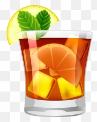 Cocktail Clipart Tropical Cocktail - Transparent Background Cocktail Clipart Emoji,Tropical Drink Emoji