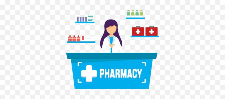 Successful Pharmacy - Click And Collect Farmacia Emoji,Pharmacist Emoticon