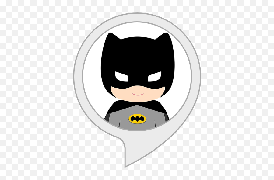 Amazoncom Batman Jokes Alexa Skills - Baby Batman Cartoon Png Emoji,Batman Logo Emoticon