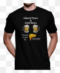 Liberal Tears Cold Beers T - Yamaha Xvs 650 T Shirt Emoji,Beer Cracking Emoji