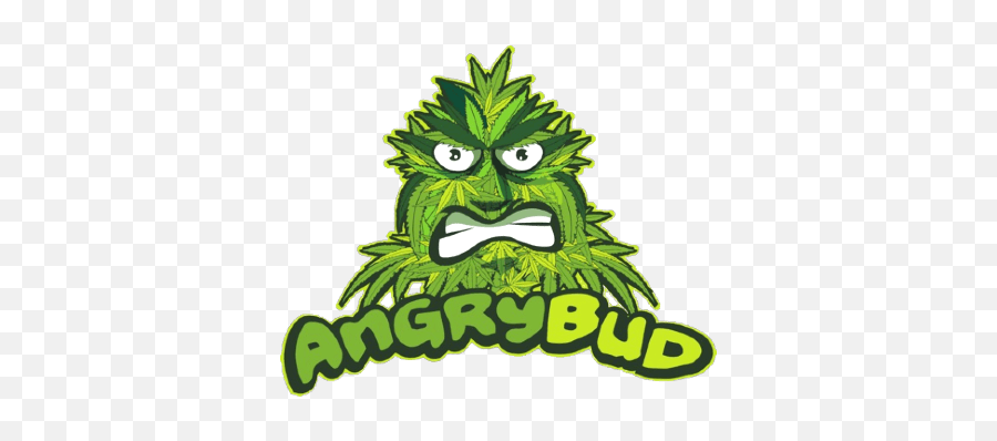 Angrybudcom Cannabis Automatic - Angry Bud Emoji,Marjuana Emoji