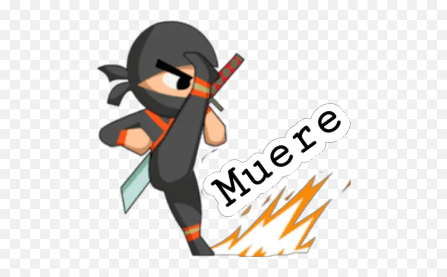 Ninja Clash Stickers For Whatsapp - Fictional Character Emoji,Netflix Ninja Emoji