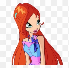 Winx Hearts Lovely Bloom Sticker - Winx Club Bloom S5 Emoji,Winx Club Emojis