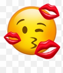 Emoji Sticker - Emoji,Emoticon Besos Facebook