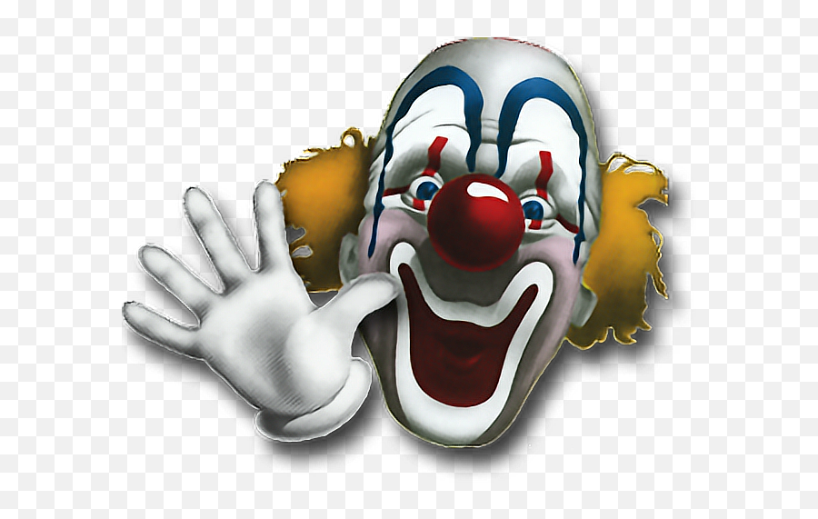 Clown Funny Face Hi Ftestickers Sticker By Eva Adams - Crown Circus Emoji,Facebook Wacky Face Emoji