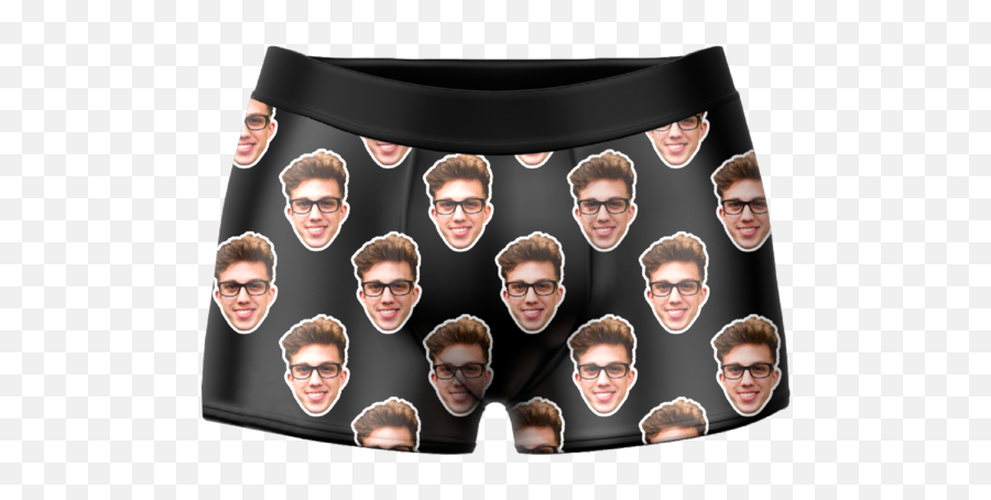 Menu0027s Custom Colorful Face Boxer Shorts Gifts For Him Xssm - Mutande Con Foto Personalizzata Emoji,Sunglasses Glasses Emoji Pillow