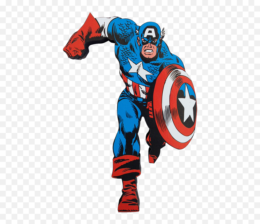 Kenworthing - Captain America Classic Comic Png Emoji,Captain America Emotion Cards