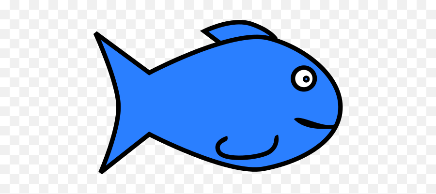 Blue Fish Clipart 2 - Blue Fish Clip Art Emoji,Bluefish Emojis