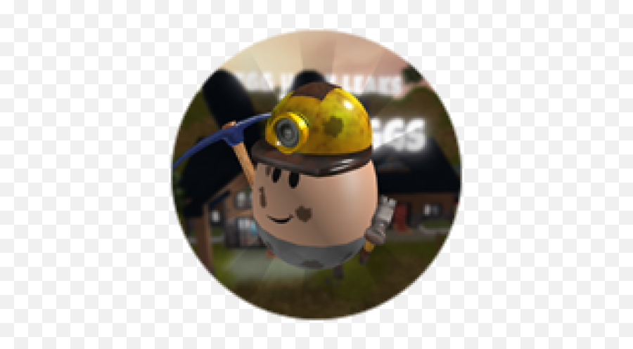 Miner Egg Emoji,Miner Emoticon