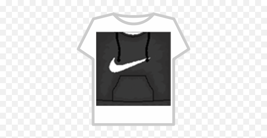 Black Nike T Shirt Roblox - Spiderman Jacket T Shirt Roblox Emoji,Black Emoji Shirt