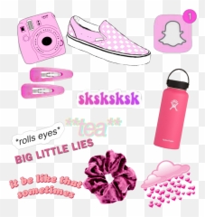 Vsco Mix Combo Aesthetic Sticker - For Teen Emoji,Rolls Eyes Emoji