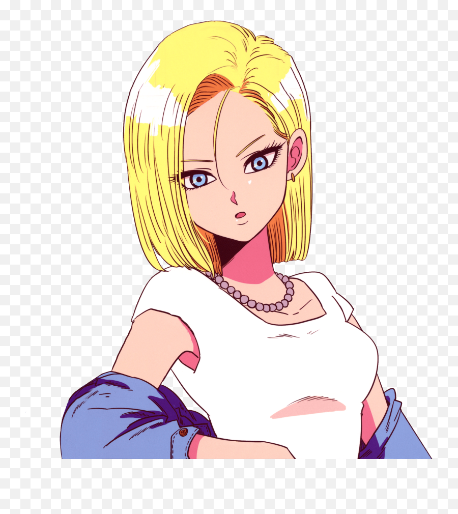 Photo Android 18 Akira Toriyama Blonde - Free Pictures On Emoji,Motorcycle Emoticon Woman Blonde Cartoon