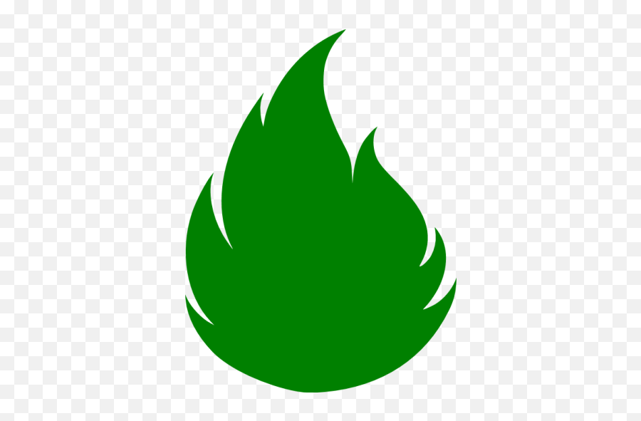 Green Flame 2 Icon - Free Green Flame Icons Emoji,Scarecrow With Flaming Eyes Emoticon