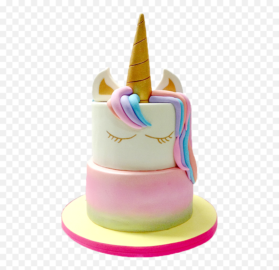 Cupcakes By Sonja - Unicorn Cakes With Fondant Hair Emoji,Cake Emoticon