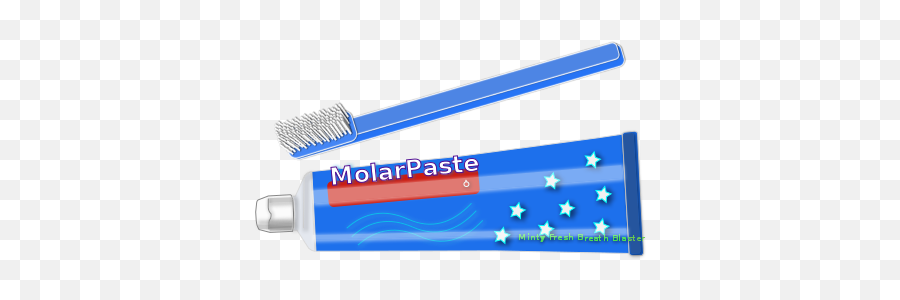 Blue Toothbrush And Toothpaste Clip Art Image - Clipsafari Emoji,Microsoft Word Christmas Emojis