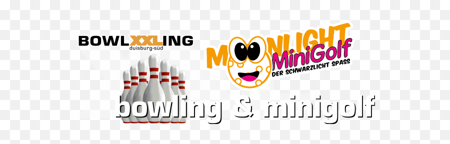 Bowlen Und Minigolf U2013 Bowling In Duisburg Nähe Düsseldorf - Moonlight Minigolf Emoji,Bowling Emoticon