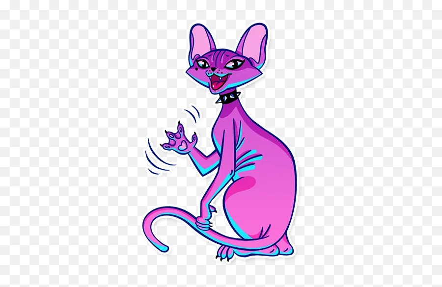 The Neon Cat Sticker Pack - Stickers Cloud Emoji,Why Does Animal Jam Use Cat Emojis