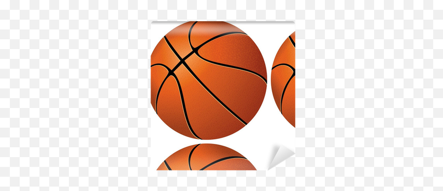 Wallpaper Basketball Ball Over White Background - Pixershk Emoji,Basketball Emoji