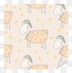 Sticker Sleepy Sheep - Pixersus Emoji,Transparent Sheep Emoji