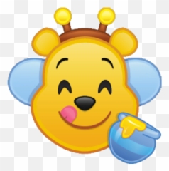 Honey Bee Pooh Emoji,Pot Emojis